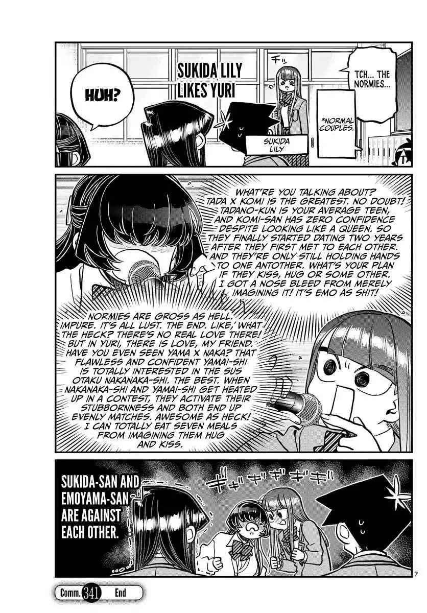 Komi-san wa Komyushou Desu Chapter 341 7